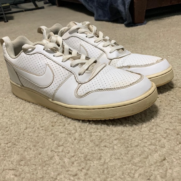 Nike Court Borough Low Triple white Shoes Size 10.5 - Picture 3 of 8